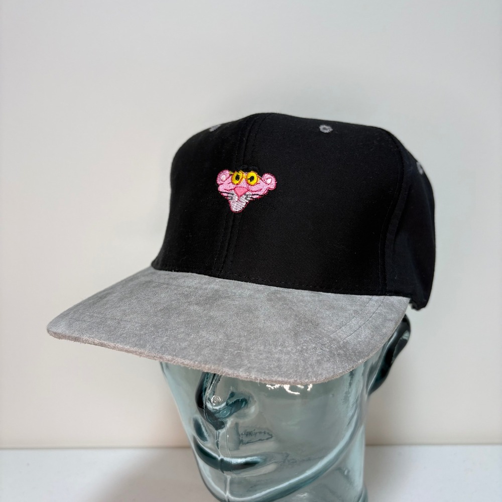 Vintage 90's Nissin Pink Panther Snapback Hat